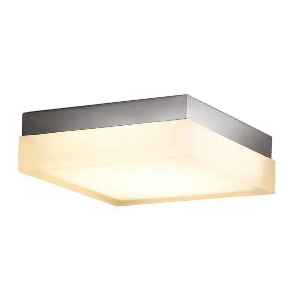 Versatile, clean cut luminaire with crisp angles. Optimal ambient lighting complements nearly any room design.