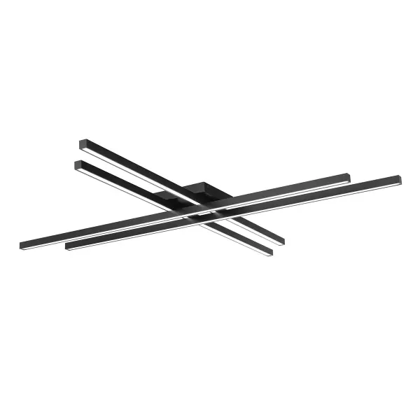A ceiling mount or wall sconce of exaggerated proportions. Unparalleled.