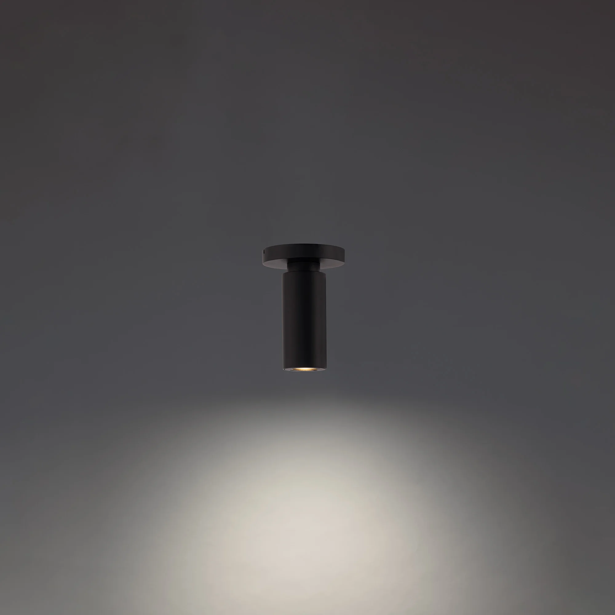 Caliber LED Outdoor Flush Mount in Black