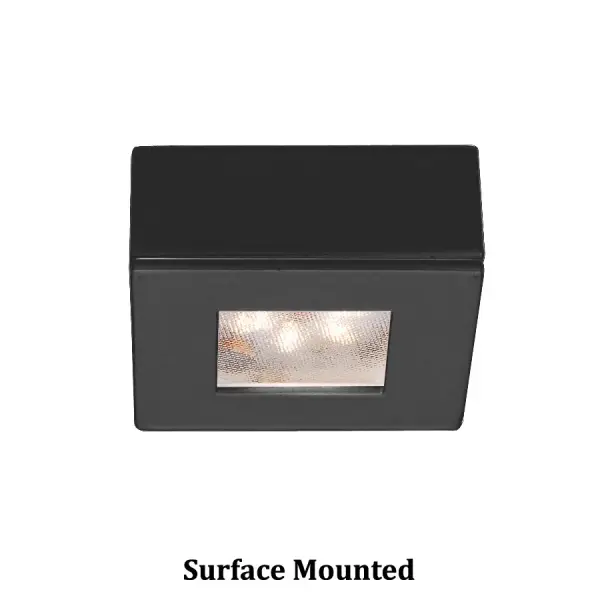 Designed with a low-profile and shallow installation depth for tight spaces, the innovative LED87 Button Lights can be surface mounted or recessed for a built-in look within shelves, under and inside cabinets, curios and displays in fine residential and retail environments delivering strong light output with the latest in LED technology.  Includes 72" of wire, Button Lights can be wired in a series to one another up to the maximum load on the power supply used. Class II, 24V remote and plug-in transformers allow up to 20 Button Lights to be wired together.