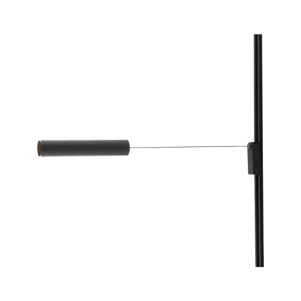 A sleek, rotatable design, affording continuous 15°-45° beam adjustment. Single and two-tone finishes in a monopoint or track pendant complement any space. Collection: Silo Pendants Sub-Brand: WAC Lighting Finish: Black/Black Notes: Silo 2020 Adjustable Beam Track Pendant 3500K In Black/Black Width: 2.50" Height: 13.50" Length: 2.50" Weight: 1.98 lb Extension from Wall: 2.50" Bulbs Included Number of Bulbs: 1 Maximum Wattage: 20.00 W Bulb Type: Module Bulb Base: LED Module Light Source: LED Delivered Lumens: 725.00 lm Color Temperature: 3500 K CRI: 90 Dimmable Beam Spread: 45.00° Rated Average Life: 50000 Voltage: 120.00 V Material: Extruded aluminum with PC retractable accenting collar Country of Origin: Thailand Safety Listing: ETL, cETL LED Manufacturer Warranty: 5 Year