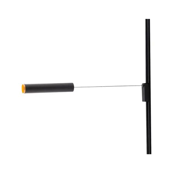 A sleek, rotatable design, affording continuous 15°-45° beam adjustment. Single and two-tone finishes in a monopoint or track pendant complement any space. Collection: Silo Pendants Sub-Brand: WAC Lighting Finish: Black/Gold Notes: Silo 2020 Adjustable Beam Track Pendant 4000K In Black/Gold Width: 2.50" Height: 13.50" Length: 2.50" Weight: 1.98 lb Extension from Wall: 2.50" Bulbs Included Number of Bulbs: 1 Maximum Wattage: 20.00 W Bulb Type: Module Bulb Base: LED Module Light Source: LED Delivered Lumens: 760.00 lm Color Temperature: 4000 K CRI: 90 Dimmable Beam Spread: 45.00° Rated Average Life: 50000 Voltage: 120.00 V Material: Extruded aluminum with PC retractable accenting collar Country of Origin: Thailand Safety Listing: ETL, cETL LED Manufacturer Warranty: 5 Year