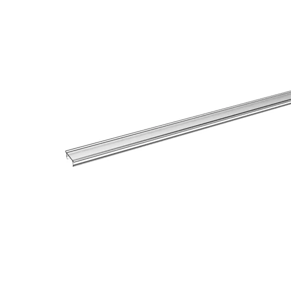 PC Diffuser for tape light channels - alternate view