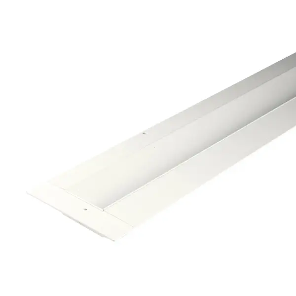 Professional grade architectural aluminum channels that are illuminated with any choice of LITE, PRO, PRO 2, PRO 3, or RGB color changing InvisiLED® Tape Light. Aluminum channels can be recessed into a thickness of 1/2 to 5/8 inch drywall or wood, and are anchored onto ceiling studs without requiring stud or joist modification. Three styles of Recessed Aluminum Channels to choose from with 5 types of InvisiLED® tape light of varying outputs to choose from. Symmetrical Recessed Channels house a strip of InvisiLED® tape on both inner linings for general ambient illumination. Asymmetrical Recessed Channels house a single strip of InvisiLED® tape and can be mounted to illuminate up or down. Indirect Recessed Channels house a strip of InvisiLED® on both inner linings for general ambient Down lighting. Recessed Aluminum Channels can supply  135 lumens per foot up to 340 lumens per foot. Included components: Aluminum Channel, dense foam insert for spackling, and end caps. InvisiLED® tape light, power supply, and power feeds sold separately.
