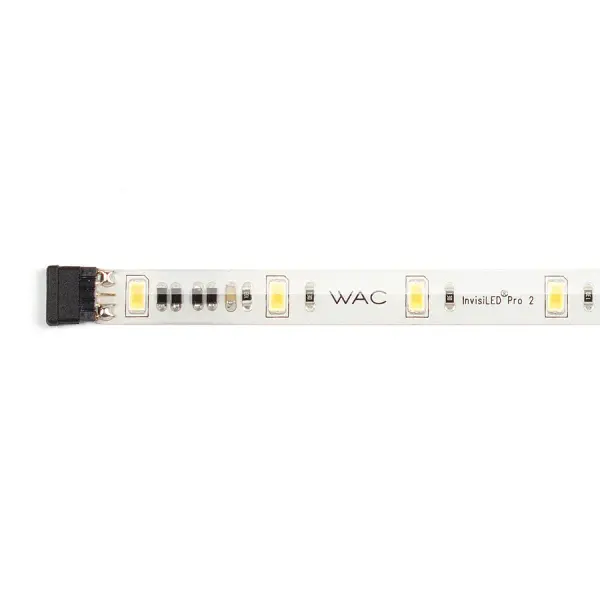 Integrating high performance and innovative technology into a 24V professional grade low profile lighting solution, InvisiLED® Pro 2 oﬀers dimmable, energy-eﬃcient LED tape that installs easily to illuminate fine wood cabinets, granite countertops and coves in luxury residential and commercial spaces.