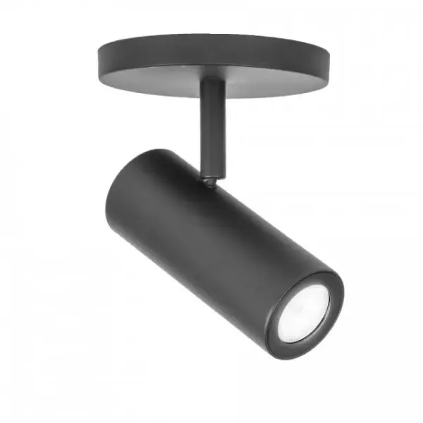 Silo offers superior light output in a small, sleek design. Engineered synthesis of driver, single point source LED, optical and thermal management in a slender die-cast housing. Ideal for residential, retail and lower mounting height commercial applications. Collection: Silo Sub-Brand: WAC Lighting Finish: Black Notes: Silo X10 Monopoint In Black Width: 2.00" Height: 6.25" Length: 5.00" Weight: 1.65 lb Extension from Wall: 5.00" Bulbs Included Number of Bulbs: 1 Maximum Wattage: 10.00 W Bulb Type: Module Bulb Base: LED Module Light Source: LED Light Output: 1053.00 lm Delivered Lumens: 790.00 lm Color Temperature: 3000 K CRI: 90 Dimmable Beam Spread: 35.00° Rated Average Life: 50000 Voltage: 120.00 V Material: Die-cast aluminum with removable front cap for easy change of lenses or accessories Country of Origin: Thailand Safety Listing: UL, cUL Safety Rating: ETL, cETL LED Manufacturer Warranty: 5 Year Functional, 2 Year Finish Parts Diagram