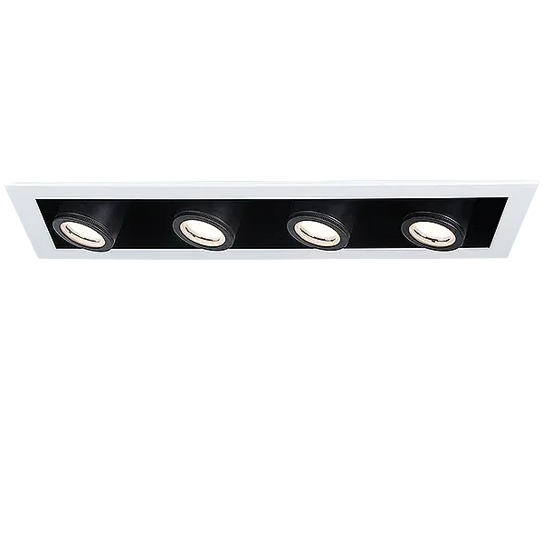 Silo Multiples offer superior light output in a small, unobtrusive design with wide range of dynamic beam adjustment. Engineered with single source LED, optical and thermal management in a recessed housing. Ideal for residential, retail, and commercial application.