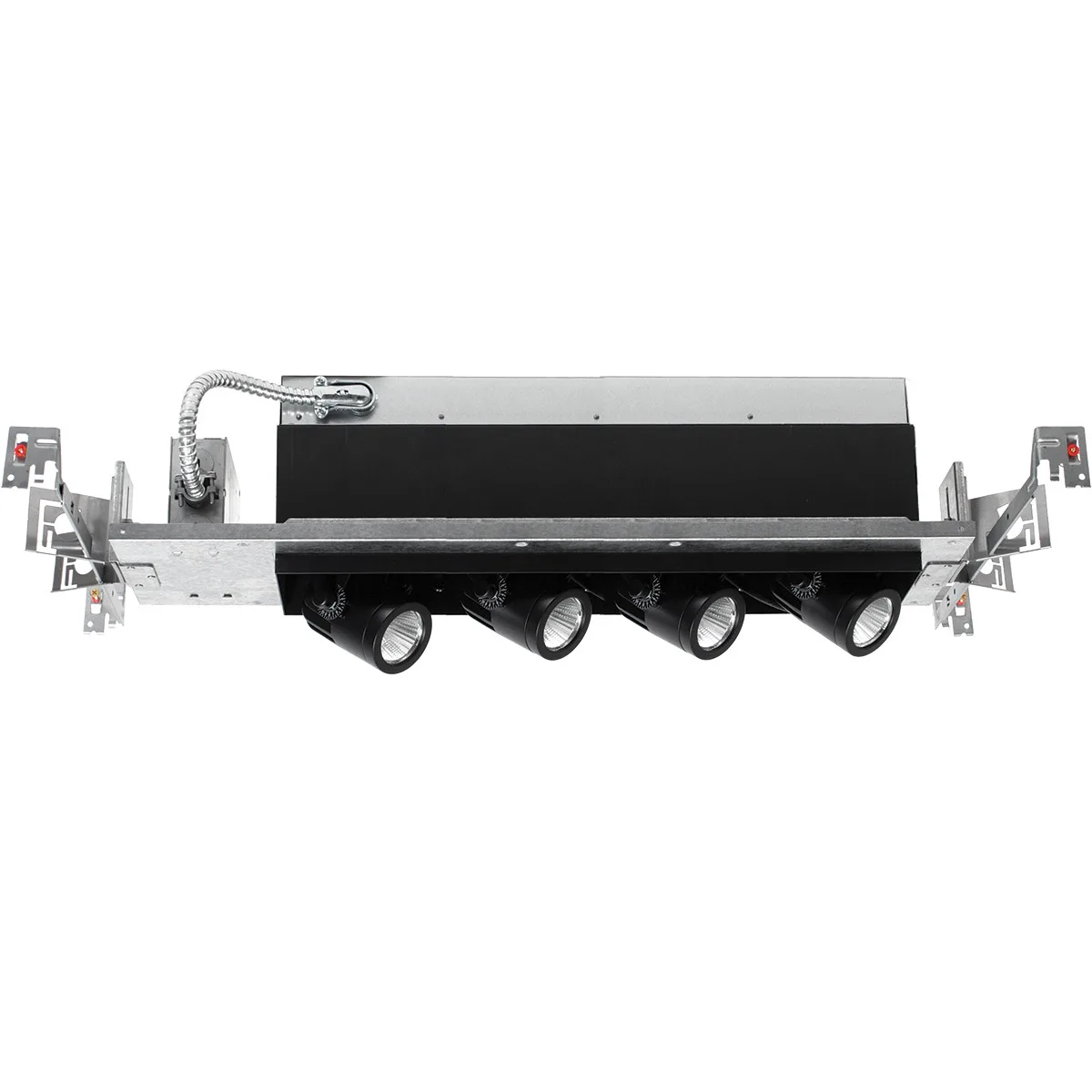 Precision LED Housing with Light Engine in Black