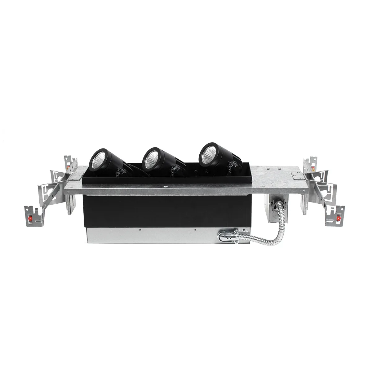 Precision LED Housing with Light Engine in Black