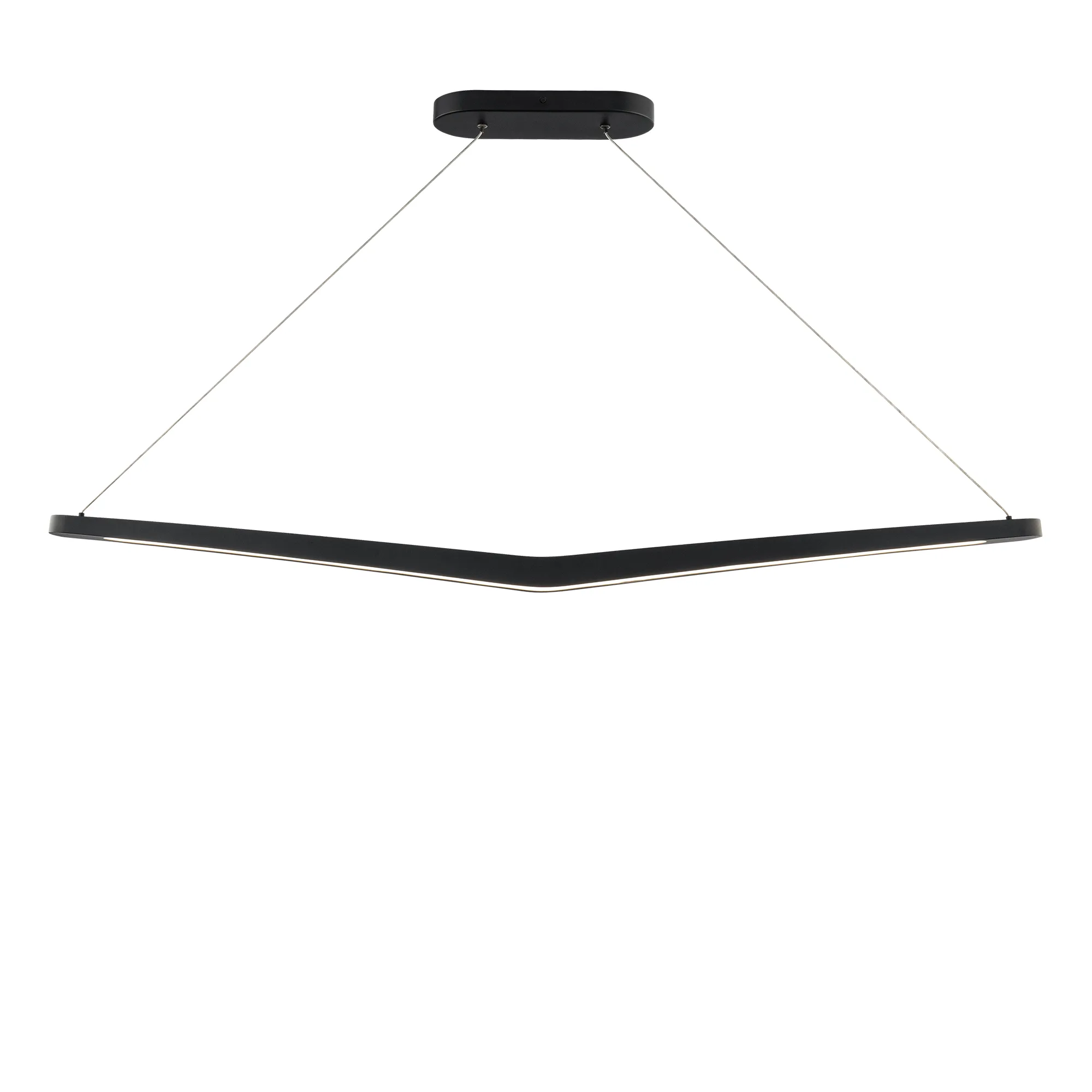 Alleron LED Linear Pendant in Black