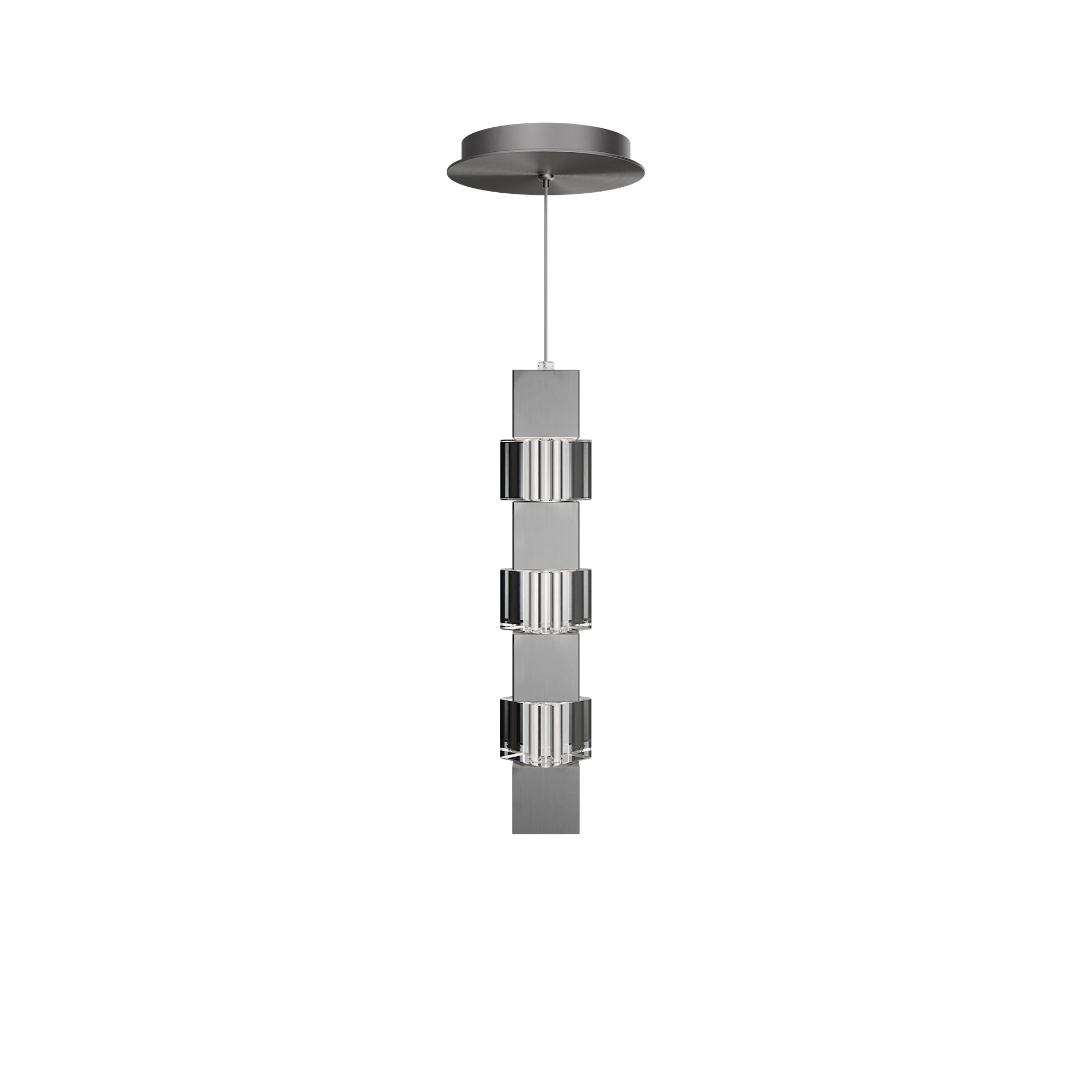Super Star LED Pendant in Black