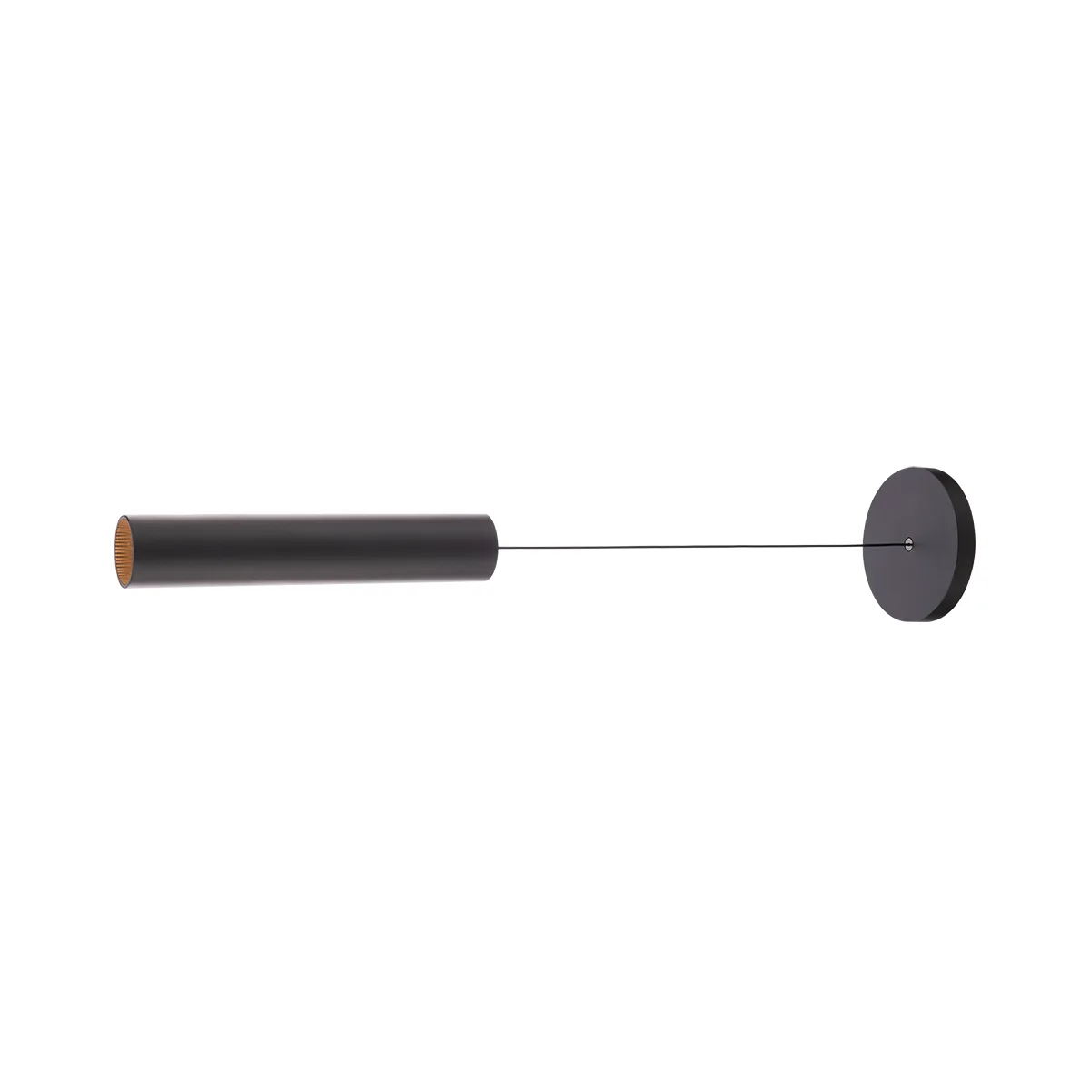 Silo Pendants LED Pendant in Black/Black