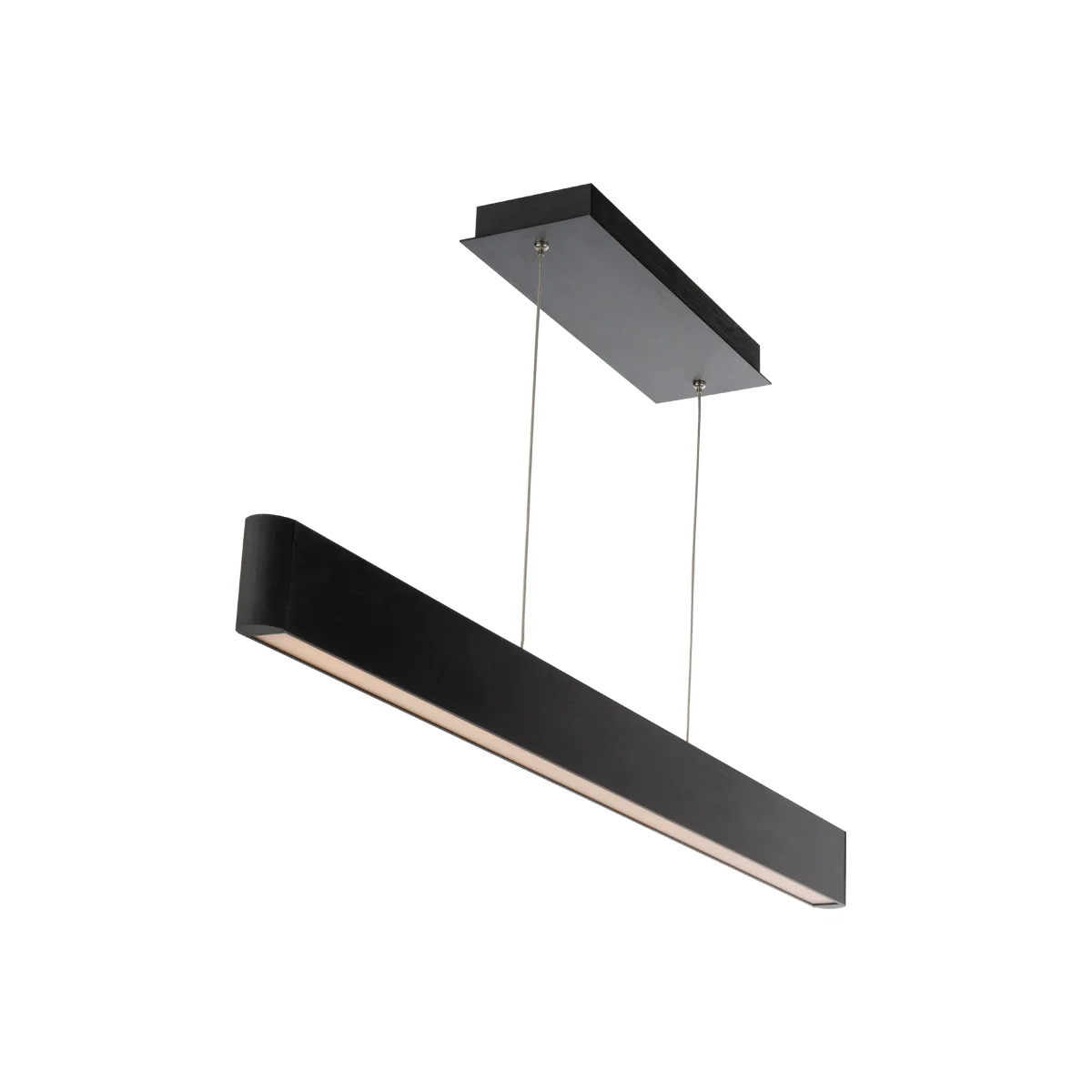 Volo LED Pendant in Brushed Black