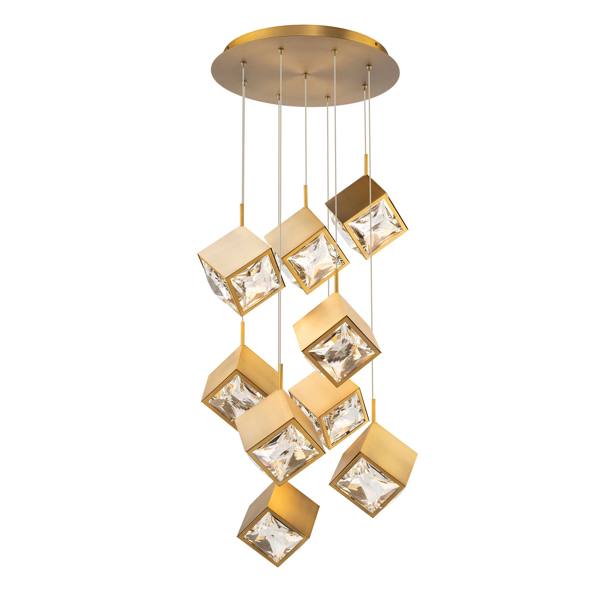 Ice Cube Chandelier Light
