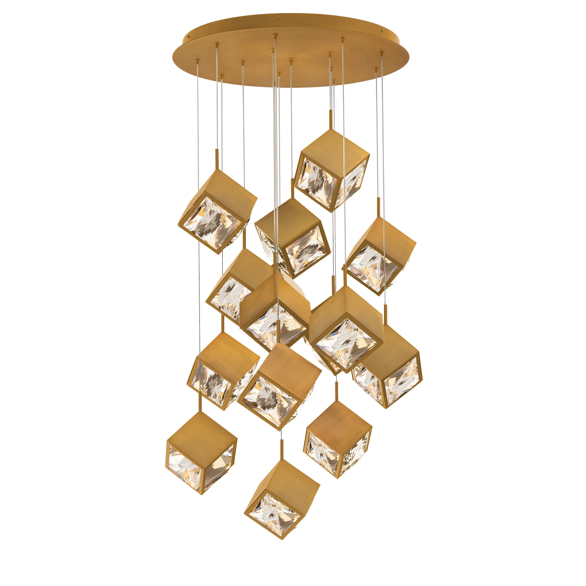 Ice Cube Chandelier Light