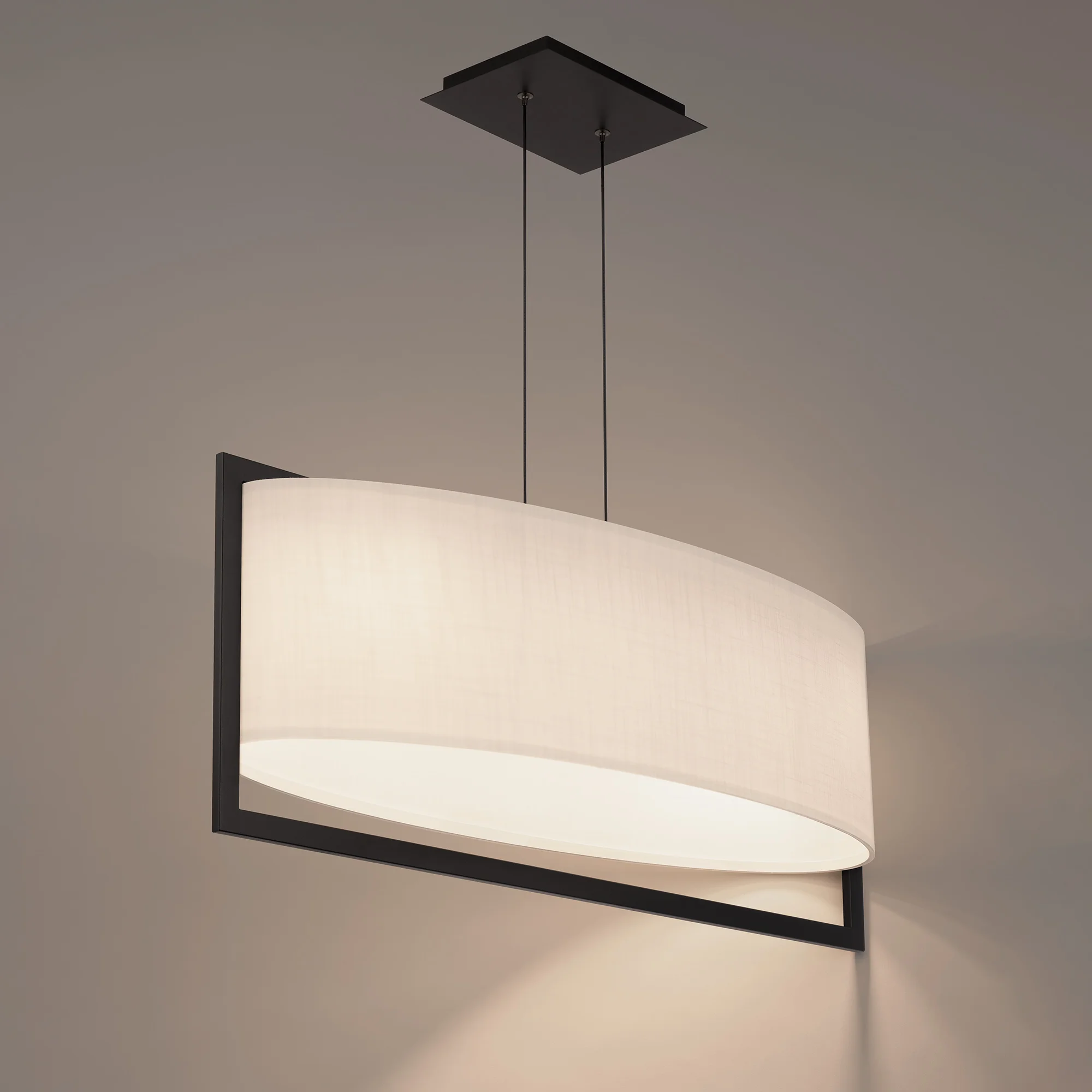 Park Avenue LED Pendant in Black