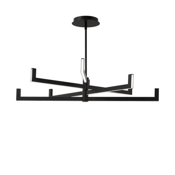 Free-wheeling. Strong angles converge, forming a bespoke ring of ambient light.