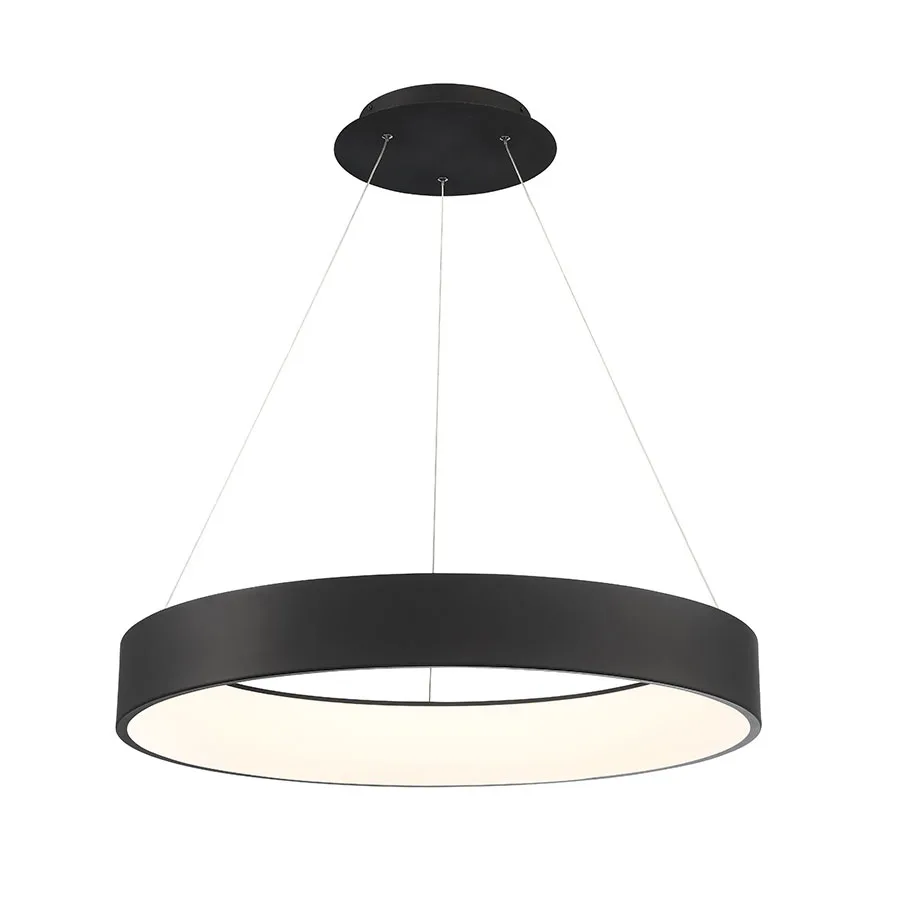 Corso LED Pendant in Black