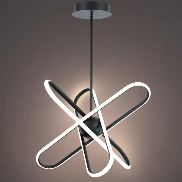 A powerful lighting design representing both energy and energy efficiency.