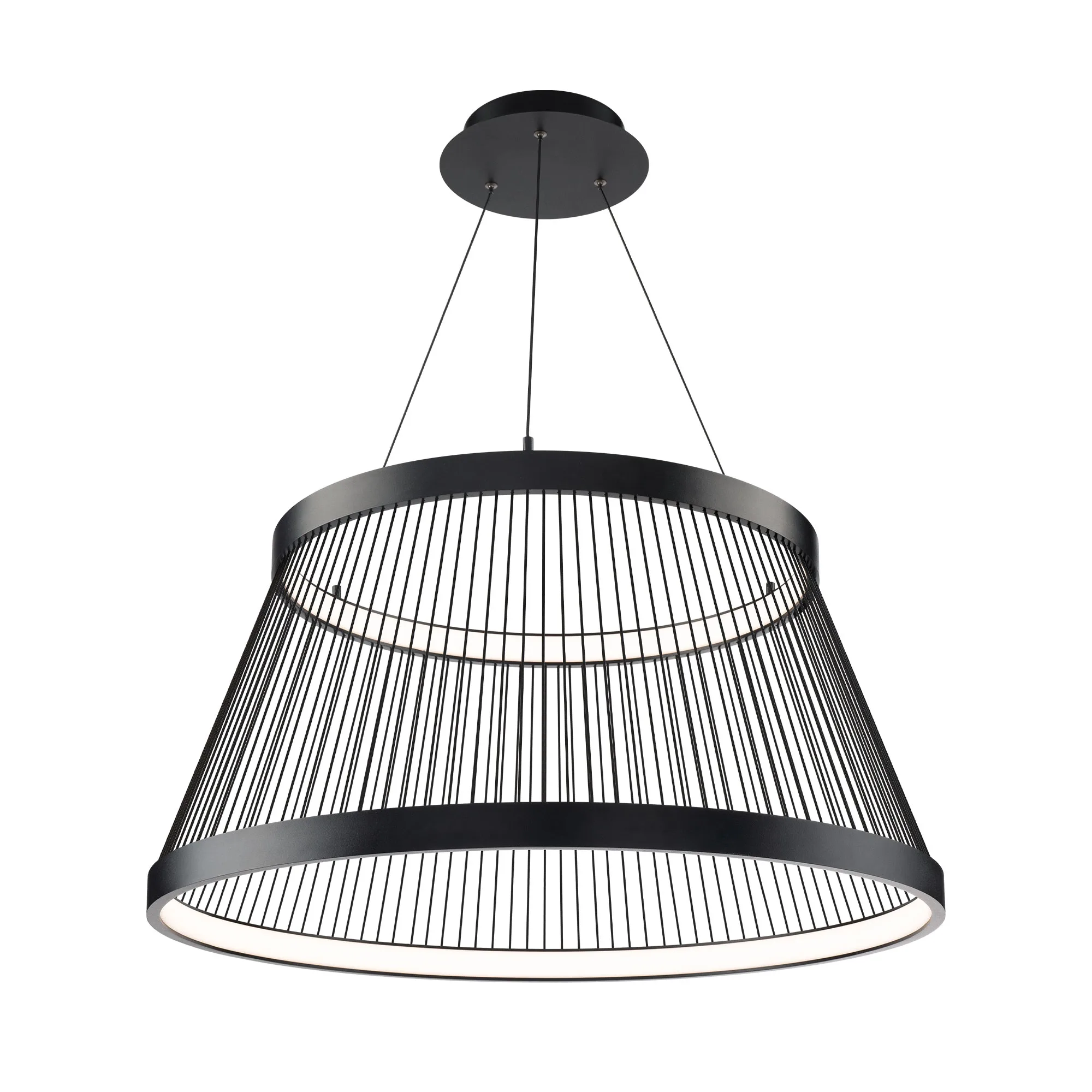 Grohle LED Pendant in Black