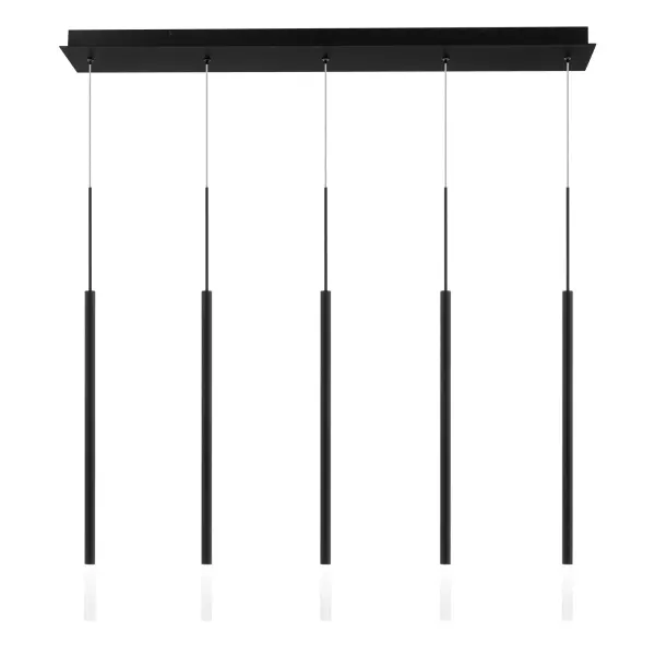 Wisp of light. This sleek and refined pendant is tipped with an acrylic diffuser, casting diffused illumination while emphasizing its minimalistic style.