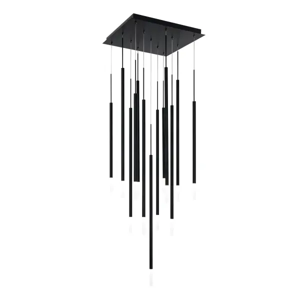 Wisp of light. This sleek and refined pendant is tipped with an acrylic diffuser, casting diffused illumination while emphasizing its minimalistic style. - alternate view