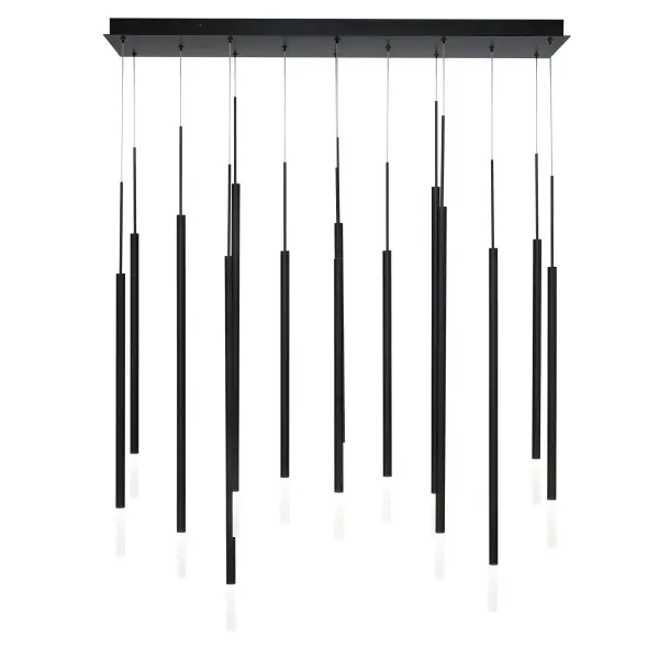 Wisp of light. This sleek and refined pendant is tipped with an acrylic diffuser, casting diffused illumination while emphasizing its minimalistic style. - alternate view