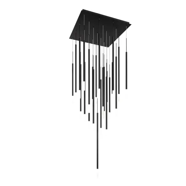 Wisp of light. This sleek and refined pendant is tipped with an acrylic diffuser, casting diffused illumination while emphasizing its minimalistic style.