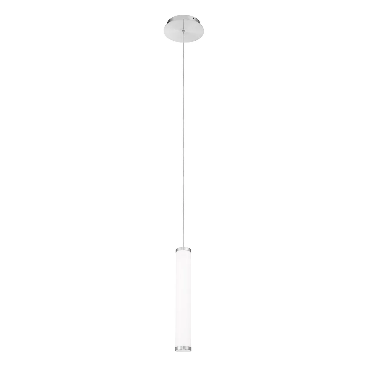 Flare LED Pendant in Brushed Nickel