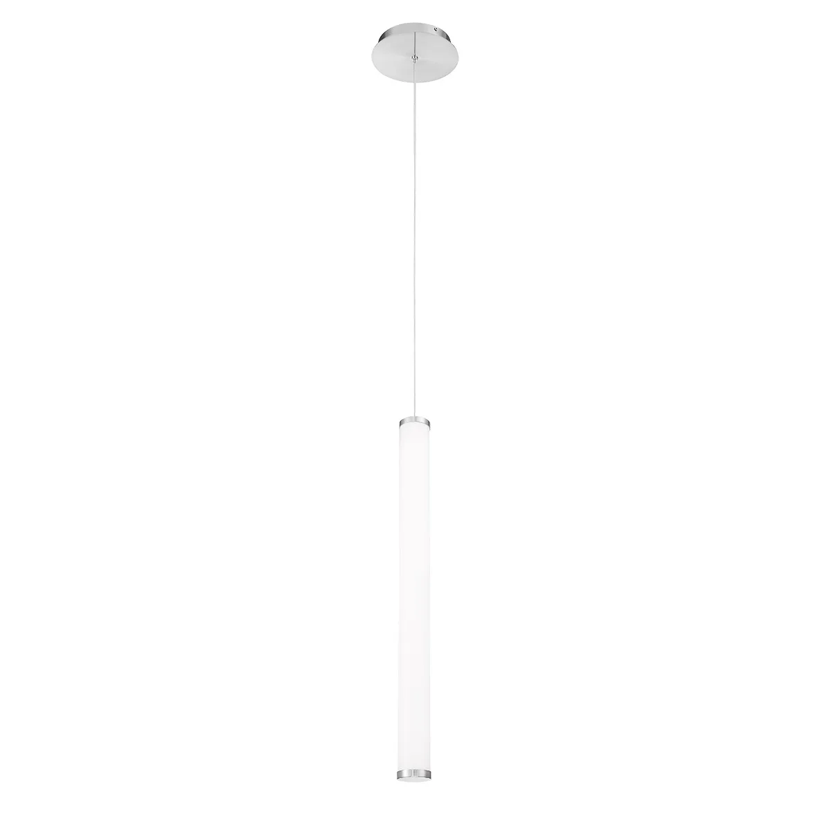 Flare LED Pendant in Brushed Nickel