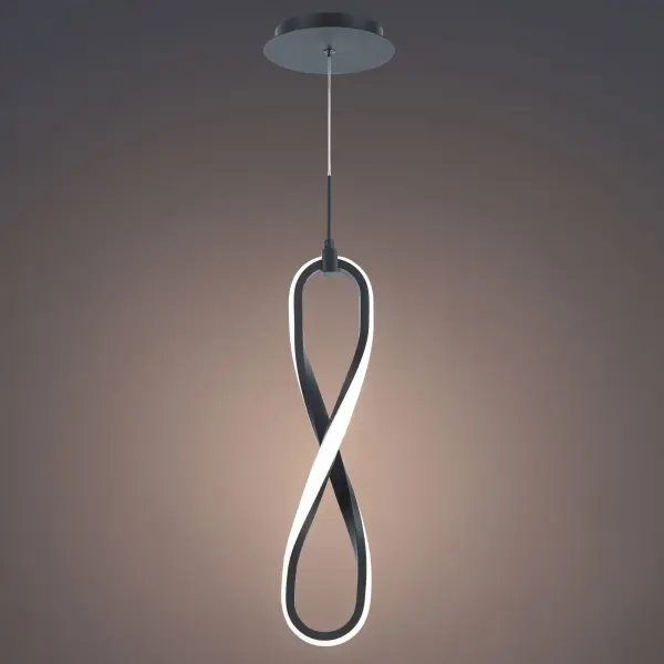 A curvaceous mini pendant adding elegant drama when suspended as a solo act or in groups within your space.