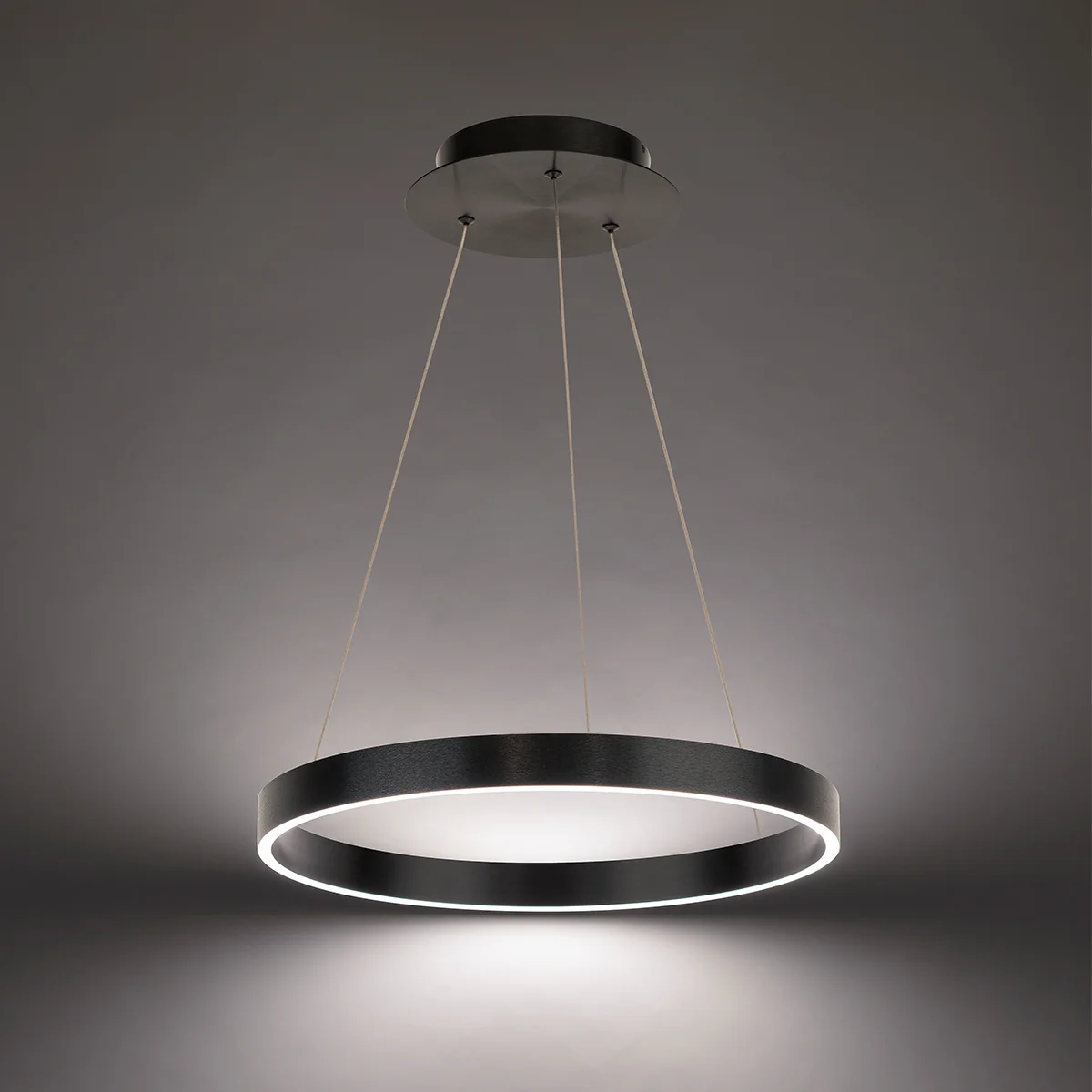 Sirius LED Pendant in Brushed Black