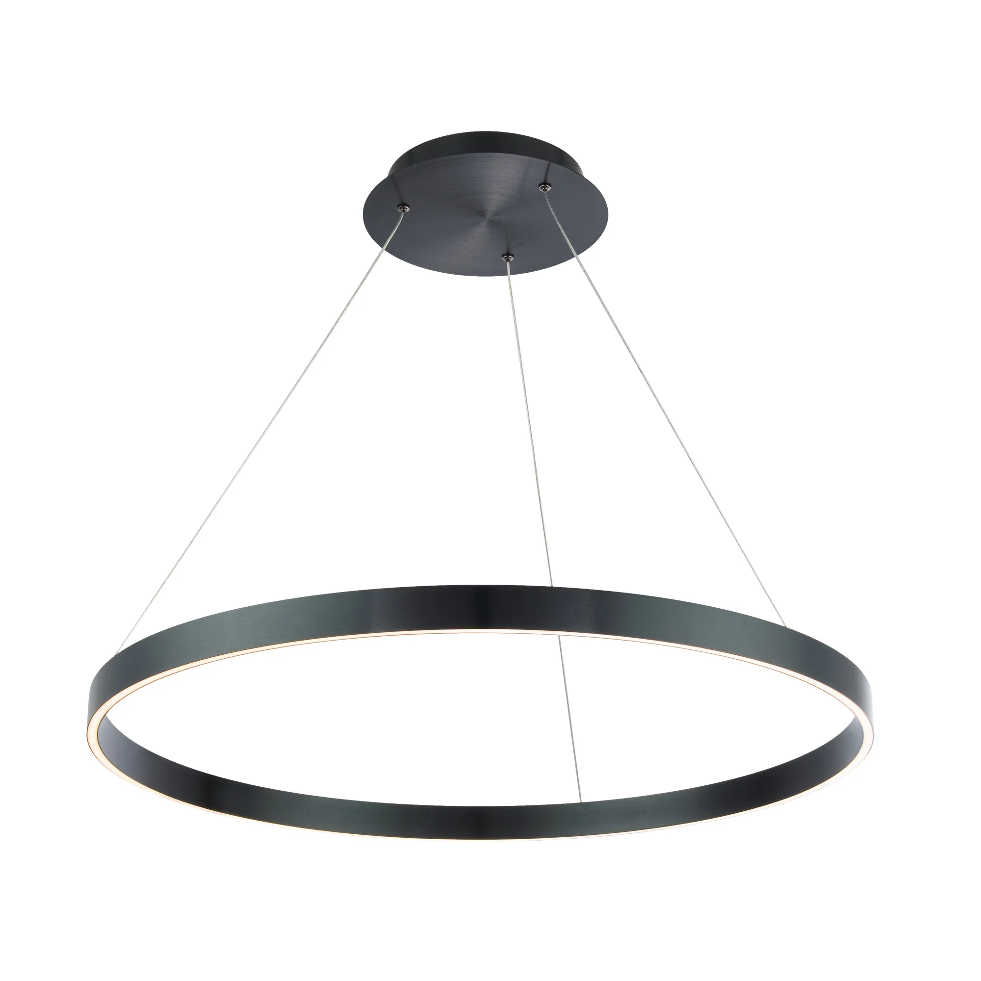 Sirius LED Pendant in Brushed Black