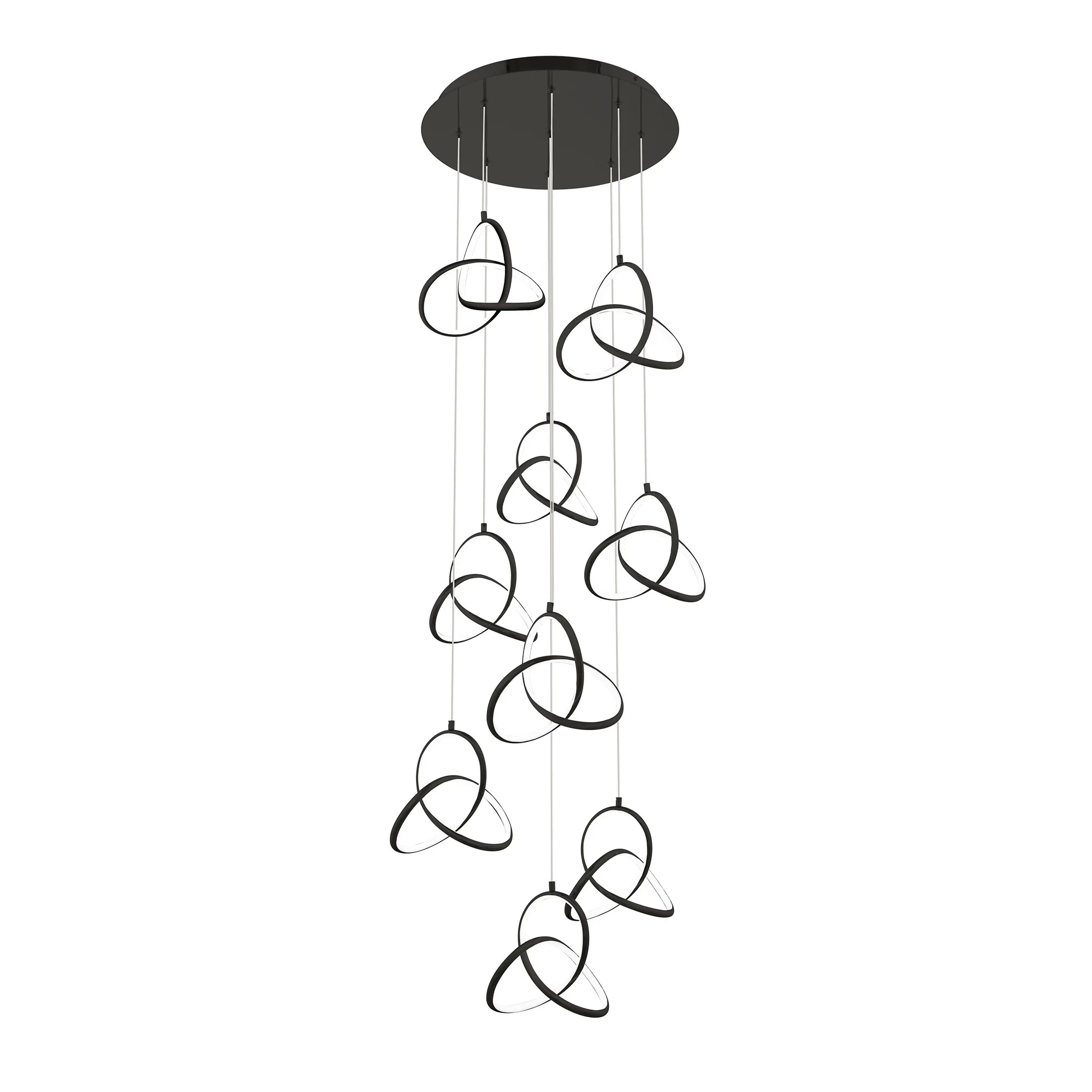 Vornado LED Chandelier in Black