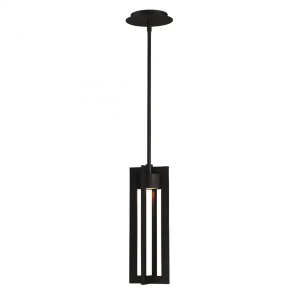 Bold Mid-Century Modern look with intersecting aluminum frames and cutting-edge LED light.