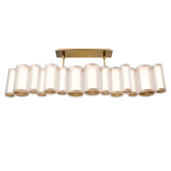 A formation in perfect harmony, Troop unites light and structure in architectural rhythm. Multiple etched columns descend in a glowing, linear array, aligning in symmetry yet shining with individuality. Troop is a sculptural centerpiece that commands attention.