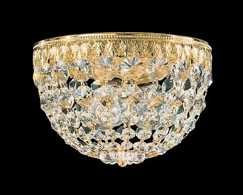 Inspired by the classical crystal basket designs and the purity of neoclassical lines, Petit Crystal features a densely woven crystal surface displaying concentric jewels of descending size that diffuse illumination over spaces below with shimmering vibrancy.