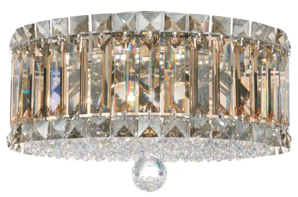 Add Hollywood Regency inspired brilliance to a contemporary lighting design.  Whether in a simple drum shape or as a stacked celebratory affair, Plaza elegance transcends the imagination.