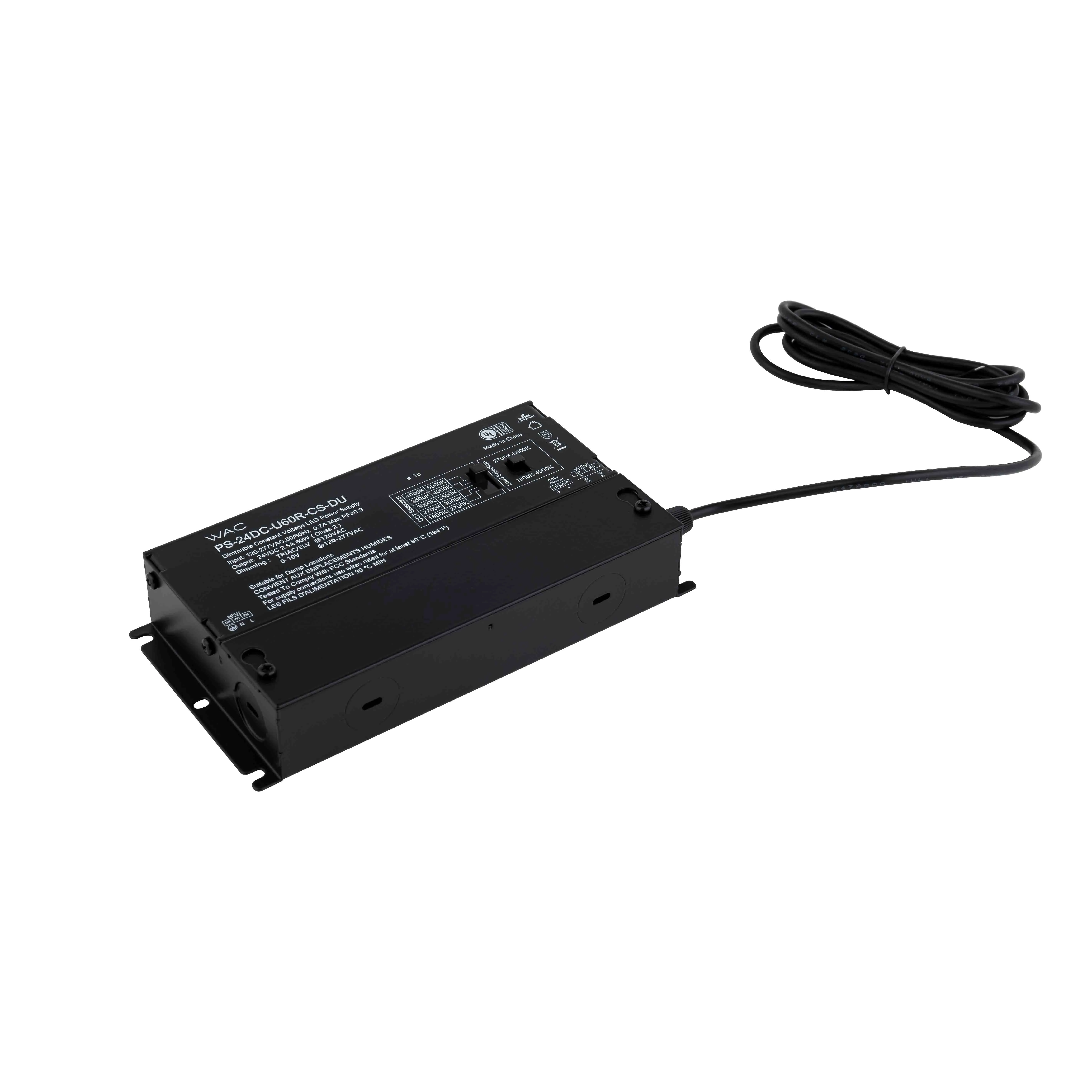 60W/96W, 120-277VAC/24VDC Remote Power Supply - Duet
