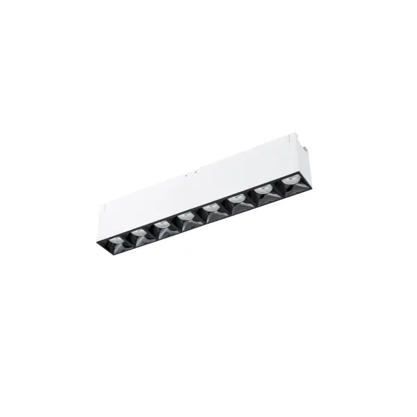 Multi Stealth recessed features a quiet aperture for a nearly glare free environment. Its linear multi cell form factor features a 1.5" aperture, with availability in up to 5 lengths. This series offers a downlight with 40° visual cutoff, an adjustable with 35° bi-directional tilt, and wall washer with specialized optics for even wall illumination. Trimmed and trimless options allow flexibility when integrating to building architecture.
