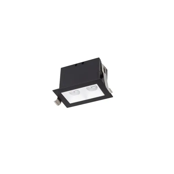 Multi Stealth recessed features a quiet aperture for a nearly glare free environment. Its linear multi cell form factor features a 1.5" aperture, with availability in up to 5 lengths. This series offers a downlight with 40° visual cutoff, an adjustable with 35° bi-directional tilt, and wall washer with specialized optics for even wall illumination. Trimmed and trimless options allow flexibility when integrating to building architecture. Collection: Multi Stealth Sub-Brand: WAC Lighting Finish: White/Black Notes: Multi Stealth Downlight Trim 2 Cell Flood Beam 3500K 90Cri In White/Black Width: 2.54" Height: 2.63" Length: 4.00" Weight: 0.81 lb Extension from Wall: 4.00" Bulbs Included Number of Bulbs: 2 Maximum Wattage: 4.00 W Bulb Type: Module Light Source: LED Delivered Lumens: 560.00 lm Color Temperature: 3500 K CRI: 90 Dimmable Beam Spread: 45.00° Rated Average Life: 50000 Material: Extruded aluminum with injection molded low glare bevel Country of Origin: China Safety Listing: ETL, cETL LED Manufacturer Warranty: 5 year