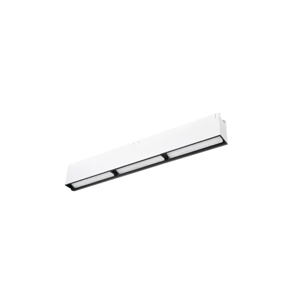 Multi Stealth recessed features a quiet aperture for a nearly glare free environment. Its linear multi cell form factor features a 1.5" aperture, with availability in up to 5 lengths. This series offers a downlight with 40° visual cutoff, an adjustable with 35° bi-directional tilt, and wall washer with specialized optics for even wall illumination. Trimmed and trimless options allow flexibility when integrating to building architecture.