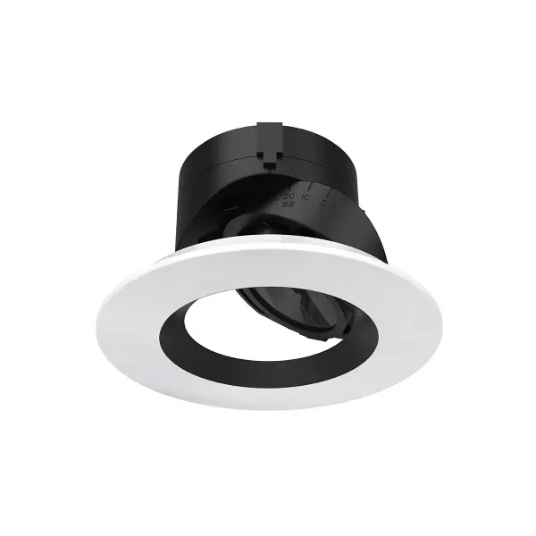 Shallow housing that is designed to fit in tight plenum spaces without sacrificing lumen output. Collection: Aether 2" Finish: Black/White Width: 4.13" Height: 2.50" Length: 4.13" Weight: 0.88 lb Extension from Wall: 4.13" Bulbs Included Number of Bulbs: 1 Maximum Wattage: 15.00 W Bulb Type: Module Light Source: LED Delivered Lumens: 1045.00 lm Color Temperature: 2700 K CRI: 90 Dimmable Beam Spread: 40.00° Rated Average Life: 50000 Material: Die-cast aluminum trim with die-cast aluminum heat sink Country of Origin: China Safety Listing: UL, cUL LED Manufacturer Warranty: 5 year