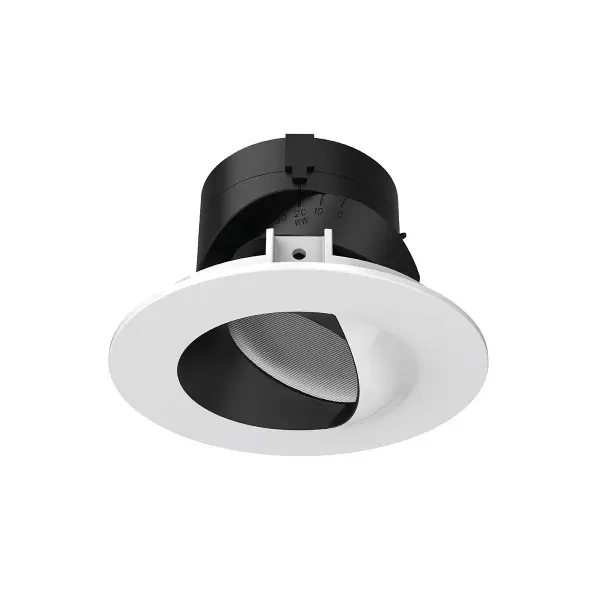 Shallow housing that is designed to fit in tight plenum spaces without sacrificing lumen output. Collection: Aether 2" Finish: Black/White Width: 4.13" Height: 2.50" Length: 4.13" Weight: 0.88 lb Extension from Wall: 4.13" Bulbs Included Number of Bulbs: 1 Maximum Wattage: 15.00 W Bulb Type: Module Light Source: LED Delivered Lumens: 805.00 lm Color Temperature: 2700 K CRI: 90 Dimmable Rated Average Life: 50000 Material: Die-cast aluminum trim with die-cast aluminum heat sink Country of Origin: China Safety Listing: UL, cUL LED Manufacturer Warranty: 5 year