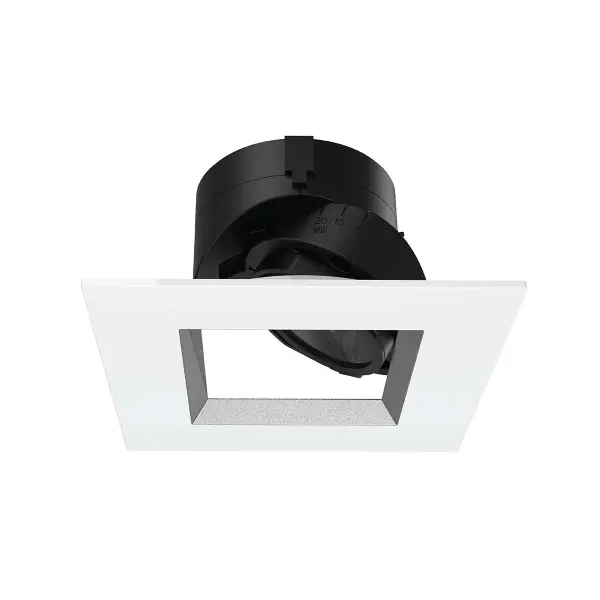 Shallow housing that is designed to fit in tight plenum spaces without sacrificing lumen output. Collection: Aether 2" Finish: Haze/White Width: 4.13" Height: 2.50" Length: 4.13" Weight: 0.88 lb Extension from Wall: 4.13" Bulbs Included Number of Bulbs: 1 Maximum Wattage: 15.00 W Bulb Type: Module Light Source: LED Delivered Lumens: 905.00 lm Color Temperature: 3500 K CRI: 85 Dimmable Beam Spread: 16.00° Rated Average Life: 50000 Material: Die-cast aluminum trim with die-cast aluminum heat sink Country of Origin: China Safety Listing: UL, cUL LED Manufacturer Warranty: 5 year