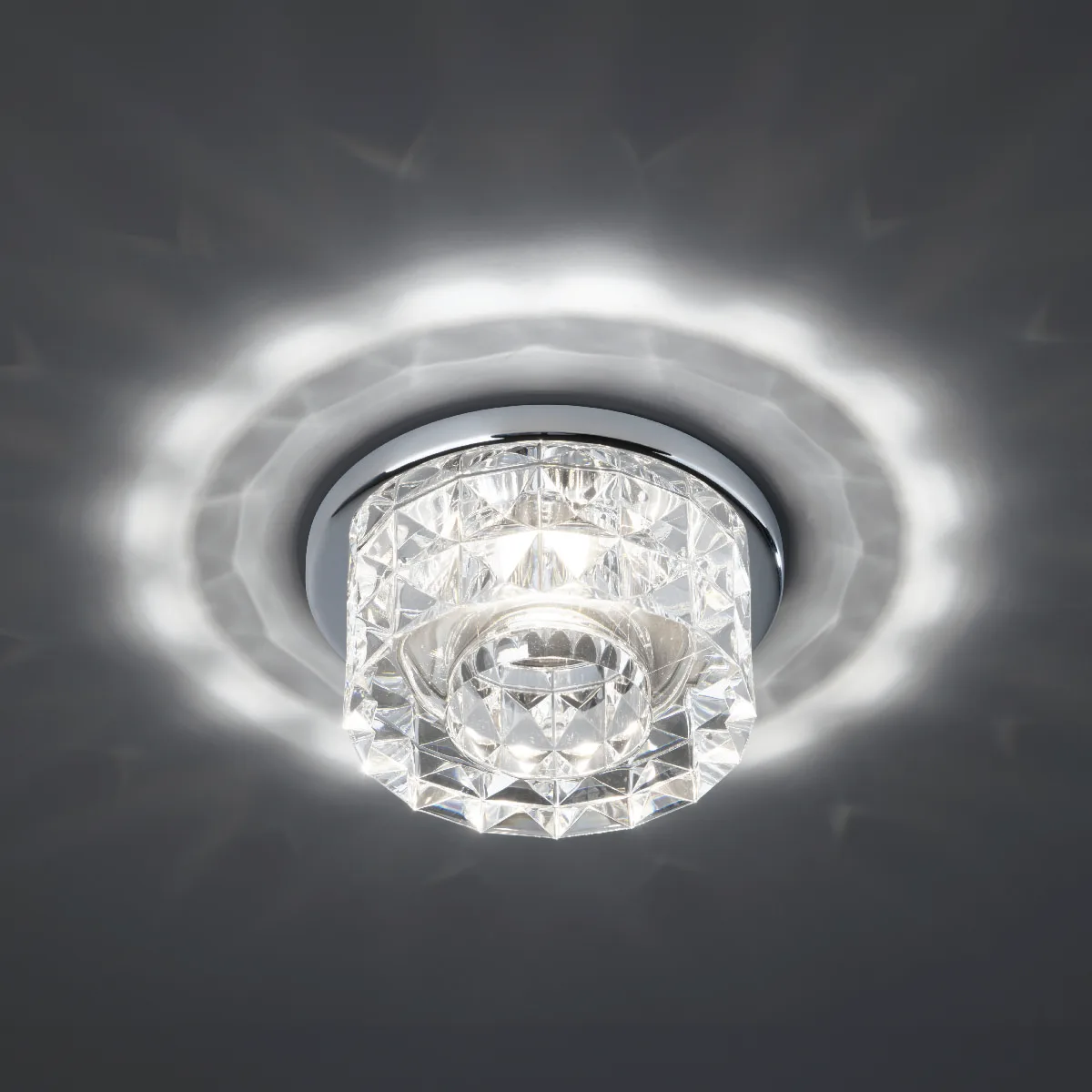 Elipse Ikon Trim with Light Engine and New Construction or Remodel Housing