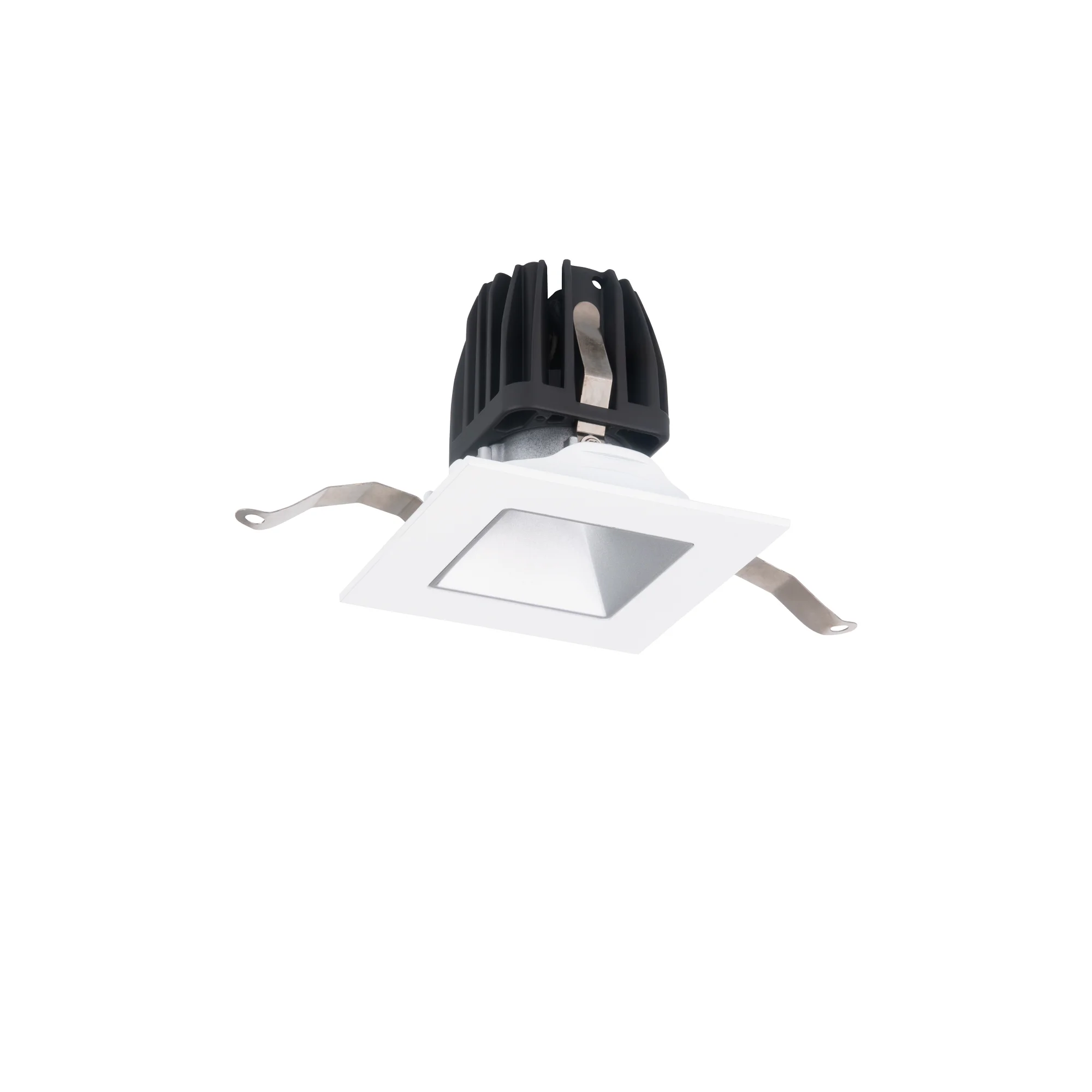 2In Fq Shallow LED Downlight Trim in Haze/White