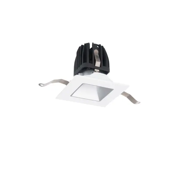The FQ Recessed series offers a complete line of high performance LED luminaires that provide outstanding functionality and quality. The series features superlative glare control with 30° shielding, 35° vertical tilting and 360° horizontal rotation, and uniform floor-to-ceiling wall washing. Multiple power level options and a full line of round and square, trimmed and trimless luminaires offer versatile solutions for various lighting applications. Easy to order, install, and service. Collection: 2In Fq Shallow Sub-Brand: WAC Lighting Finish: Haze/White Notes: Fq 2" Shallow Square Downlight Trim Dim-To-Warm Haze/White Width: 4.00" Height: 3.63" Length: 4.00" Weight: 0.99 lb Extension from Wall: 4.00" Bulbs Included Number of Bulbs: 1 Maximum Wattage: 15.00 W Bulb Type: Module Light Source: LED Delivered Lumens: 980.00 lm Color Temperature: 1800 K CRI: 90 Dimmable Beam Spread: 55.00° Rated Average Life: 50000 Material: Durable die-cast aluminum trim with aluminum heat sink Country of Origin: China Safety Listing: ETL, cETL LED Manufacturer Warranty: 5 Year