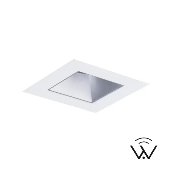 FQ (Function + Quality) Experience simplicity and versatility with FQ2" recessed luminaires. The fixtures merge modern design with world-class performance to achieve the ultimate in function and flexibility. Enjoy the benefits of two fixtures in one with Tunable White 1800-4000K and Dim-to-Warm 3000K-1800K features built into each luminaire, allowing you to customize the best light to illuminate dining areas, great rooms, primary bedrooms, kitchens, and baths on the fly. Deep regressed light sources deliver a glare-free, quiet ceiling aesthetic for a clean architectural look while providing up to 1250 lumens for robust output from a diminutive source. Collection: 2In Fq Downlights Finish: Haze/White Width: 4.00" Height: 4.75" Length: 4.00" Weight: 0.90 lb Extension from Wall: 4.00" Bulbs Included Number of Bulbs: 1 Maximum Wattage: 18.00 W Bulb Type: Module Light Source: LED Delivered Lumens: 1250.00 lm Color Temperature: 1800 K CRI: 90 Dimmable Beam Spread: 55.00° Rated Average Life: 50000 Material: Durable die-cast aluminum trim with aluminum heat sink Country of Origin: China Safety Listing: ETL, cETL LED Manufacturer Warranty: 5 Year