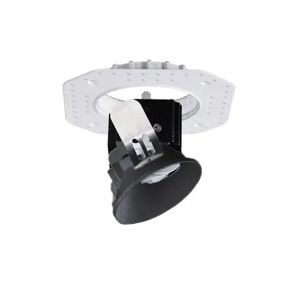 Aether features all of the benefits of a high performance LED recessed downlight including Energy Star® Rating, Wet Location listing, and high output with efficiency. Available in a sleek trimless option which can be spackled directly up to the aperture. At 3.5" in height, the Aether is designed with the difficult to fit jobs in mind.